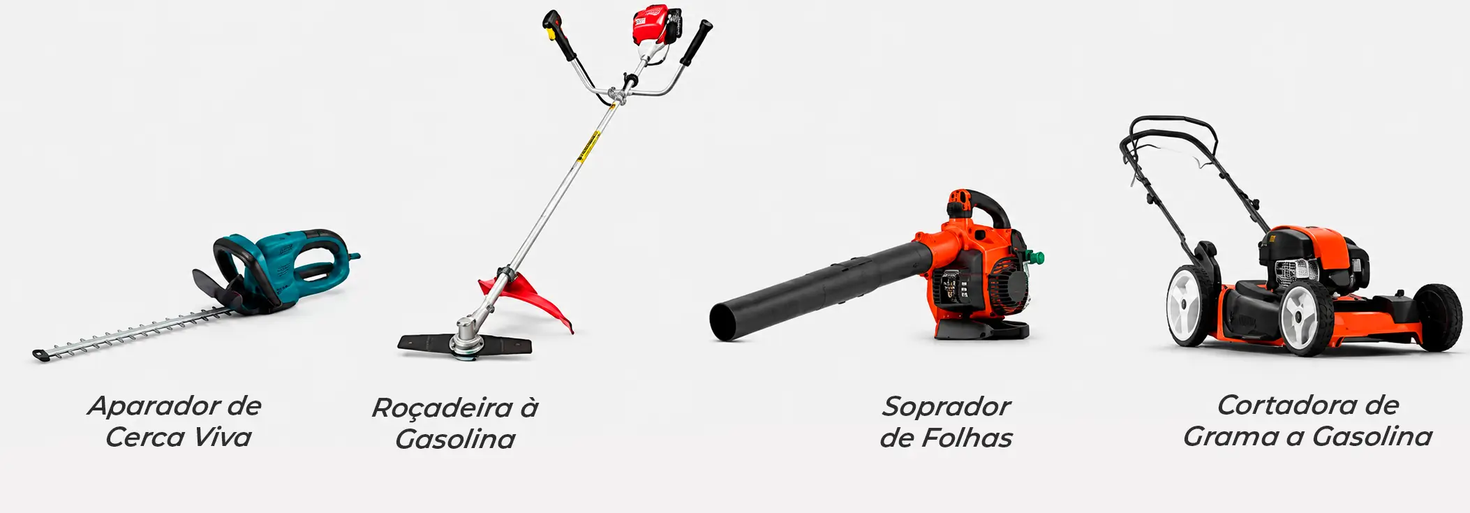 Aluguel de equipamentos de jardinagem em Santa Catarina